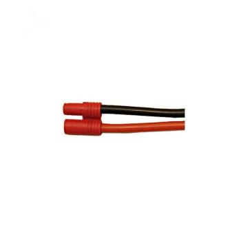 Contatti dorati 3,5mm protezione
con cavo da 30cm 2,5mmq (lato batteria)